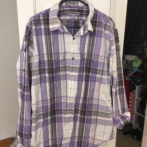 Express fitted dress shirt